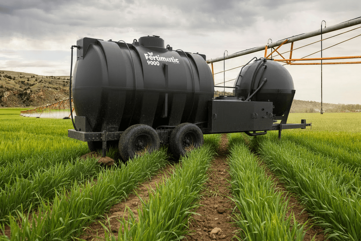 Fertirrigação com pivô central